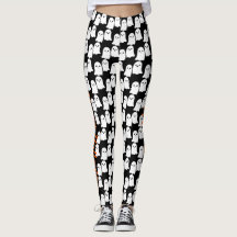 Happy Halloween Niedlich Ghosts Party Leggings