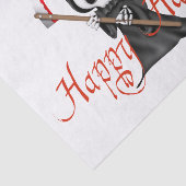 Happy Halloween Niedlich, gruselig, Spooky Grim Se Seidenpapier (Ausschnitt)