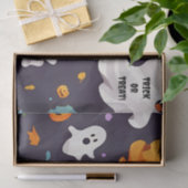 Happy Halloween Niedlich Mini Ghosts Tissue Seidenpapier (Geschenk)
