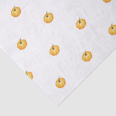 Happy Halloween niedlich-Orangenkürbis Seidenpapier (Ausschnitt)