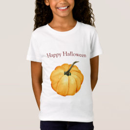 Happy Halloween niedlich-Orangenkürbis T-Shirt