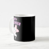Happy Halloween Niedlich Pink Ghost Fall Apparel G Kaffeetasse (Vorderseite Links)