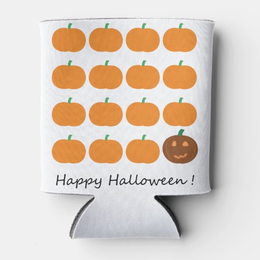 Happy Halloween Niedlich Pumpkin Patch Dosenkühler (Vorderseite)