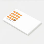 Happy Halloween Niedlich Pumpkin Patch Post-it Klebezettel (angewinkelt)