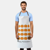 Happy Halloween Niedlich Pumpkin Patch Schürze (Getragen)