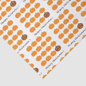 Happy Halloween Niedlich Pumpkin Patch Seidenpapier (Ausschnitt)