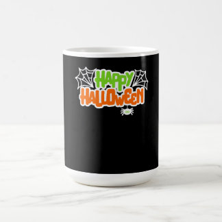 Happy Halloween Niedlich Spider Web Kaffeetasse