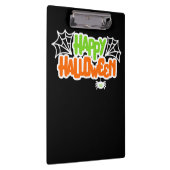 Happy Halloween Niedlich Spider Web Klemmbrett (Rechts)