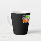 Happy Halloween Niedlich Spider Web Milchtasse (Linke Ecke)