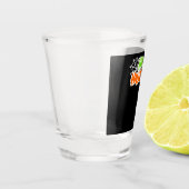 Happy Halloween Niedlich Spider Web Schnapsglas (Links)