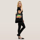 Happy Halloween Niedlich Spider Web Tasche (Am Model)