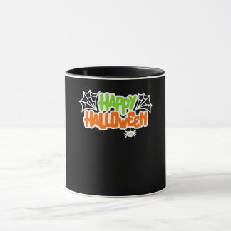 Happy Halloween Niedlich Spider Web Tasse