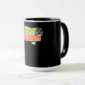 Happy Halloween Niedlich Spider Web Tasse (VorderseiteRechts)