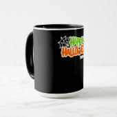 Happy Halloween Niedlich Spider Web Tasse (Vorderseite Links)