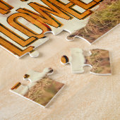 Happy Halloween Niedliche Hunde in Geisterkostümen Puzzle (Seite)