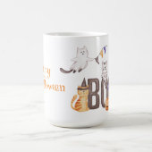 Happy Halloween | NIEDLICHE KITTENS & BOO Kaffeetasse (Mittel)