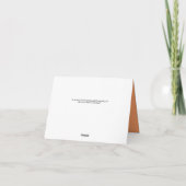 Happy Halloween Niedliche Scarecrow und Spider Karte (Rückseite)