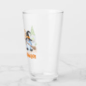 Happy Halloween Niedliche Wasserfarbenspiele Glas (Links)