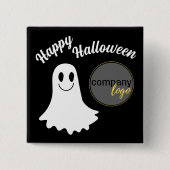 HAPPY HALLOWEEN NIEDLICHEN GHOST HINZUFÜGEN IHR LO BUTTON (Vorderseite)