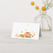 Happy Halloween Niedlicher Cartoon Hexenmäuse Platzkarte (Rückseite)