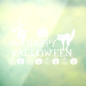 Happy Halloween niedliches Dekor House Fensteraufkleber (Blatt 3)
