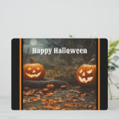 Happy Halloween Night Collection Feiertagskarte (Stehend Vorderseite)
