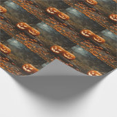 Happy Halloween Night Collection Geschenkpapier (Ecke)