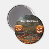 Happy Halloween Night Collection Magnet (Vorderseite/Rückseite)