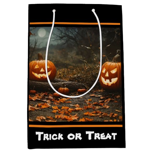 Happy Halloween Night Collection Mittlere Geschenktüte (Vorderseite)