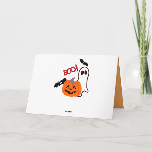 Happy Halloween Night Karte (Rückseite)