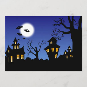 Happy Halloween Night Karte