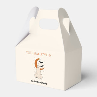 Happy Halloween / Noche de Brujas Minimalista Geschenkschachtel