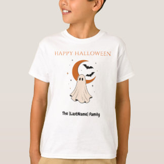 Happy Halloween / Noche de Brujas Minimalista T-Shirt
