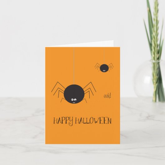 Happy Halloween! Note Card Karte (Vorderseite)
