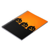 Happy Halloween Notizblock (Linke Seite)