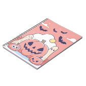 Happy Halloween Notizblock (Linke Seite)