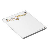 Happy Halloween Notizblock (angewinkelt)