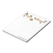 Happy Halloween Notizblock (Rotiert)