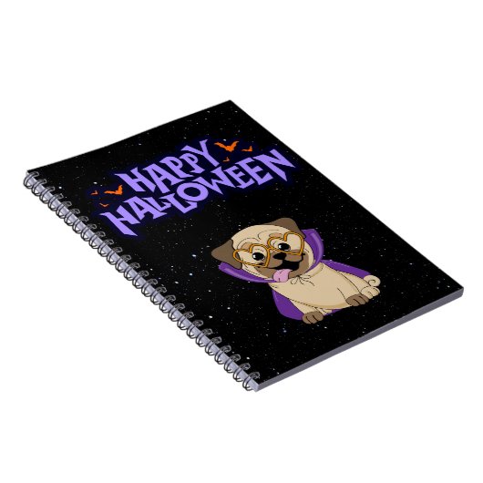 Happy Halloween Notizblock (Rechte Seite)