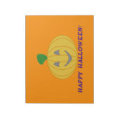 Happy Halloween Notizblock (Rotiert)
