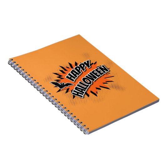Happy Halloween Notizblock (Rechte Seite)