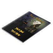 Happy Halloween Notizblock (Linke Seite)