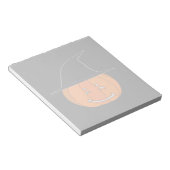 Happy Halloween Notizblock (angewinkelt)