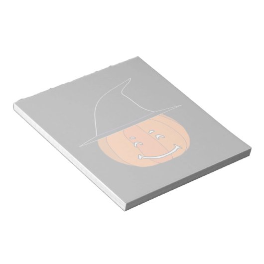 Happy Halloween Notizblock (angewinkelt)