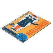 Happy Halloween Notizblock (Linke Seite)