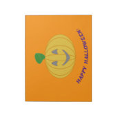 Happy Halloween Notizblock (Rotiert)