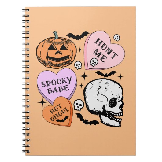 Happy Halloween Notizblock (Vorderseite)