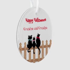 Happy Halloween Oma und Opa Ornament