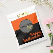 HAPPY HALLOWEEN ORANGE BLACK FARBGESCHÄFT LOGO GESCHENKTÜTCHEN (Versiegelt)