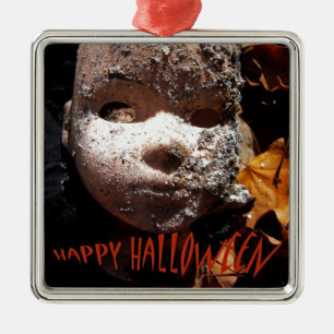 Happy Halloween Ornament Aus Metall